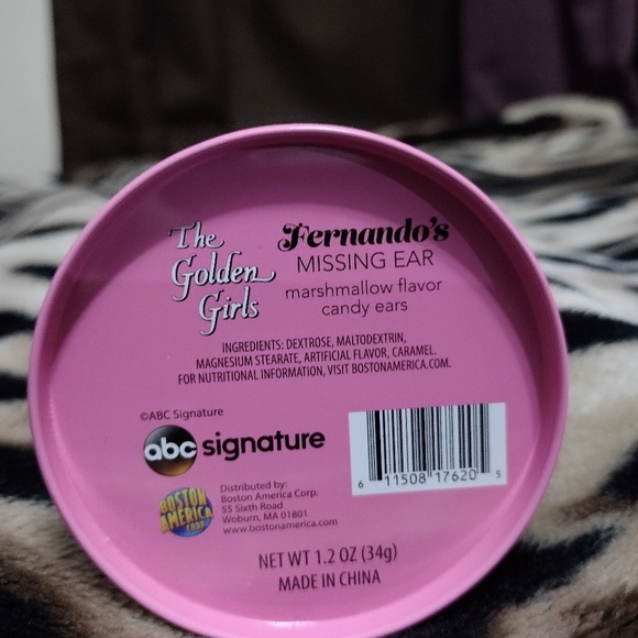The Golden Girls Fernando's Missing Ear Marshmallow Flavored Candy Ears - Picture 2 of 2